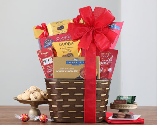 Suggestion - Chocolate Indulgence Gift Basket  Original Price is $84.95