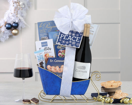 Suggestion - Cliffside Pinot Noir Holiday Sleigh  Original Price is $120