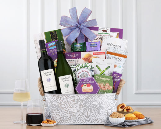 Suggestion - Cakebread Cellars Napa Valley Duet Wine Basket  Original Price is $595