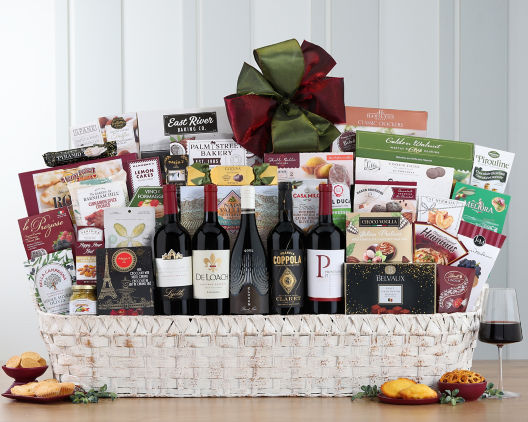 Suggestion - Connoisseur's Red Wine Basket 