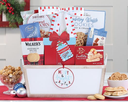 Item 426 - Season's Greetings Gift Crate FREE SHIPPING 10% Save Original Price is $ 79.95