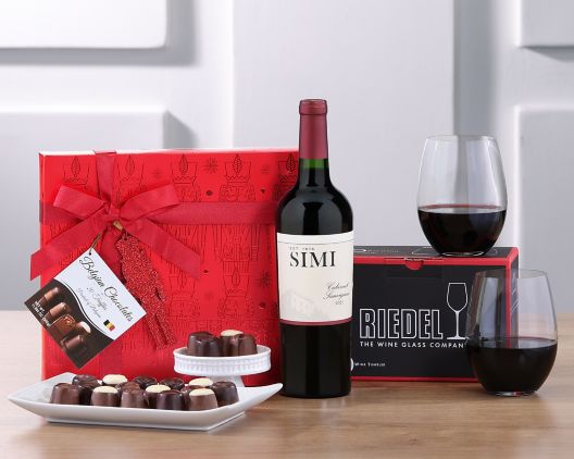 Item 439 - Riedel Cabernet Glasses, Cabernet and Chocolate FREE SHIPPING