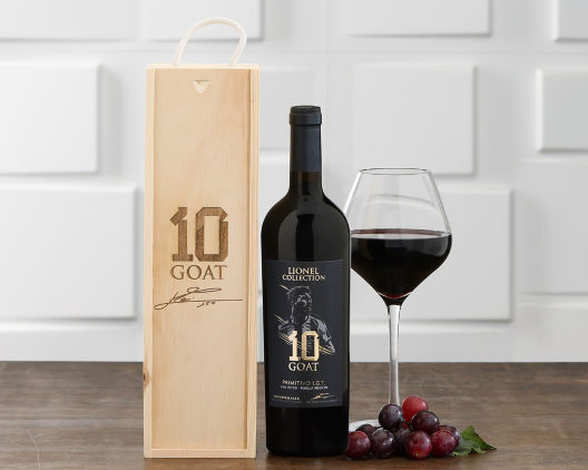 Suggestion - Messi Primitivo 1 Bottle Wine Gift 