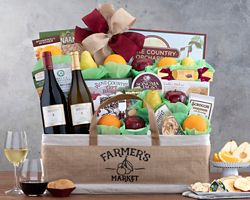 Houdini Vineyards Napa Valley Fruit Collection Gift Baskets