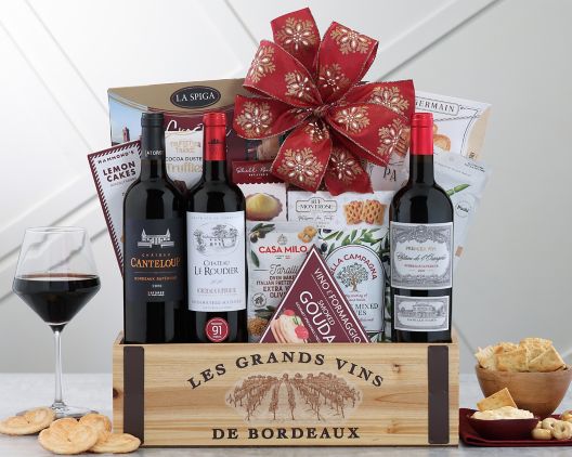 Item 463 - The Bordeaux Collection Wine Basket FREE SHIPPING 33% Save Original Price is $ 225