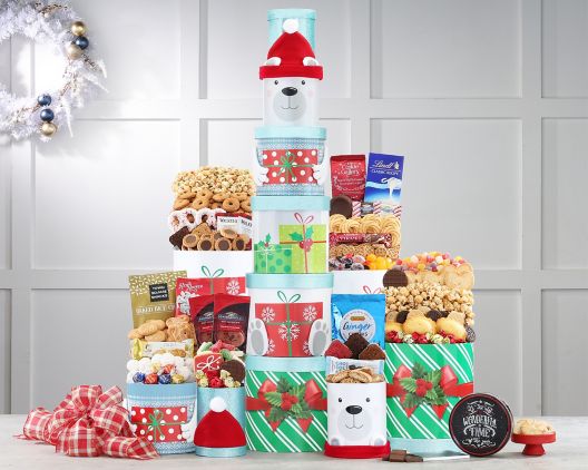 Item 478 - 3-Foot Polar Bear Chocolate and Sweets Tower FREE SHIPPING 2% Save Original Price is $ 275