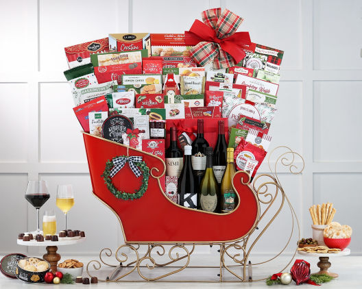 Suggestion - Sommelier's Fine Wine Holiday Sleigh  Original Price is $2200