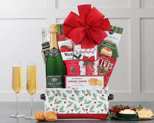 Suggestion - Unshackled Sparkling Wine Holiday Basket  Original Price is $165