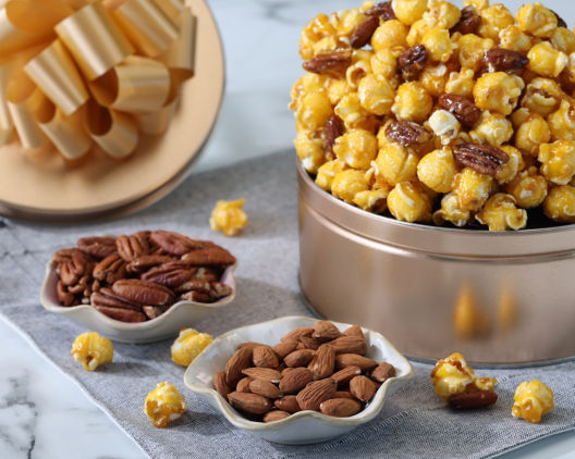 Suggestion - Merry and Bright Savory Popcorn Duet  Original Price is $59.95