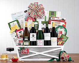Suggestion - Season's Greetings California Wine Basket  Original Price is $395.00
