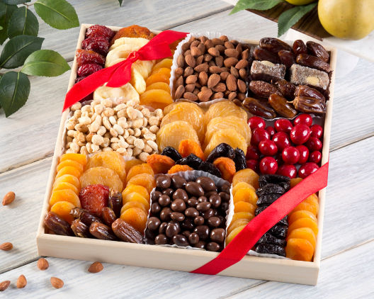 Suggestion - Deluxe Dried Fruit, Nuts and Sweets Tray  Original Price is $150.00