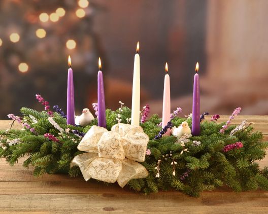 Item 5012 - Christmas Grace Advent Centerpiece