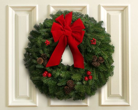 Item 5013 - Christmas Wreath (24 inch) FREE SHIPPING