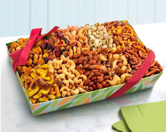 Item 5029 - Deluxe Savory Snack Basket 35% Save Original Price is $ 99.95