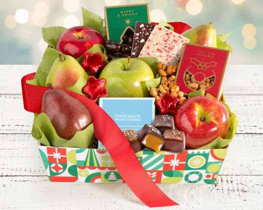 Suggestion - Sweet Holiday Delights Fruit Gift Basket  Original Price is $150.00