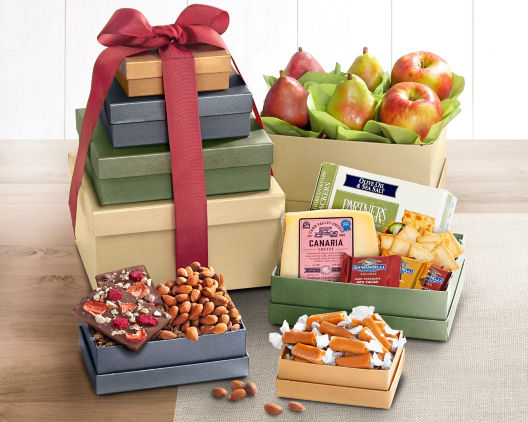 Suggestion - Gourmet Fruit, Cheese and Gift Tower  Original Price is $135