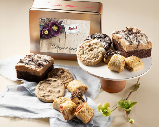 Suggestion - Deepest Sympathy Homemade Bakery Assortment  Original Price is $99.95