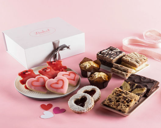 Suggestion - Valentine's Day Cookies, Brownies & More Gift Box 