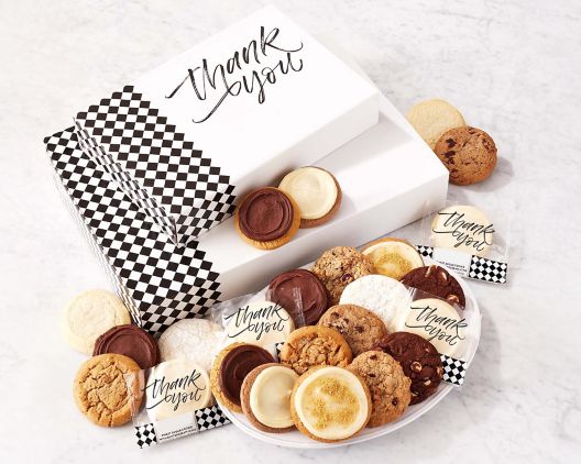 Thank You Gift Box - 12 Assorted Cookies at Wine Country Gift Baskets