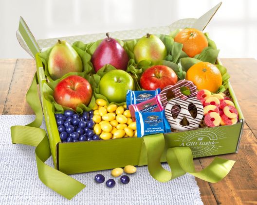 Item 5254 - Happy Mother's Day Fruit and Treats Box FREE SHIPPING