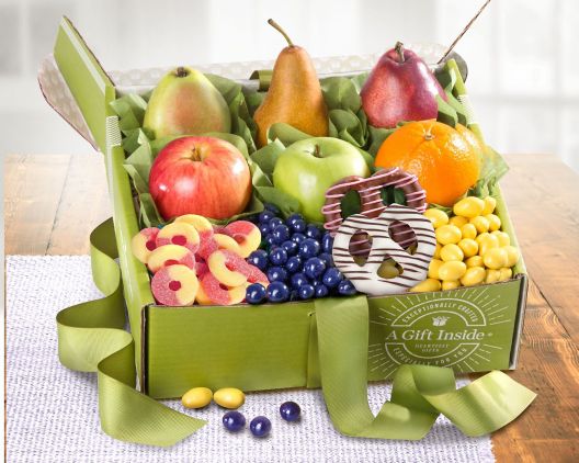 Item 5255 - Spring Fruit and Treats Box FREE SHIPPING