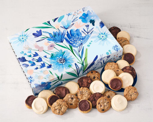 Suggestion - Indigo Blooms Cookie Gift Box  Original Price is $79.95