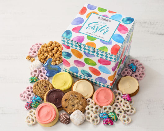 Suggestion - Easter Watercolor Eggs Gourmet Goodie Box 