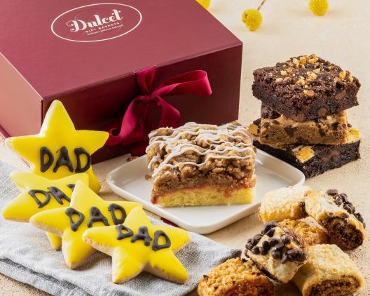Item 5285 - Dad Star Cookies and Gourmet Gift Box FREE SHIPPING