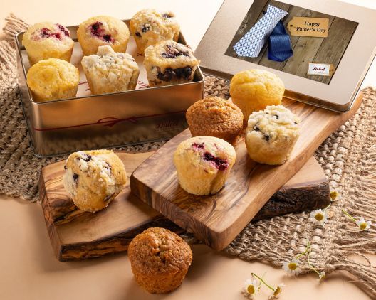 Item 5286 - Father's Day Muffin Assortment Tin FREE SHIPPING