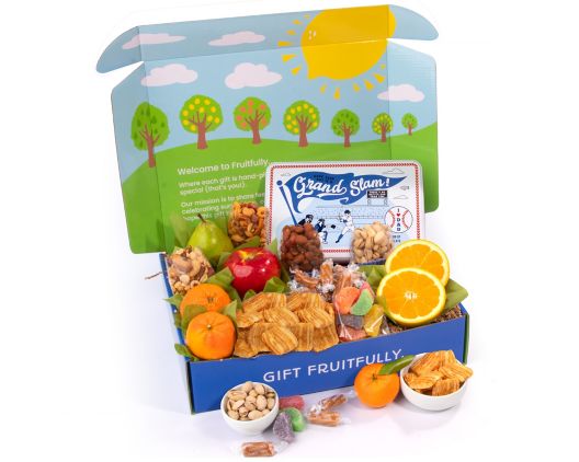Item 5291 - Grand Slam Fruit and Snacks Gift Box FREE SHIPPING 20% Save Original Price is $ 99.95