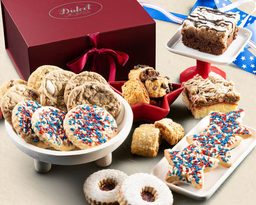 Suggestion - Patriotic Celebration Bakery Gift Basket 