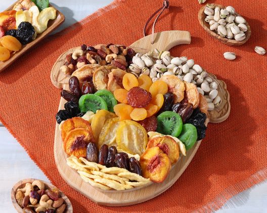 Item 5336 - Dried Fruit and Nut Acorn Cutting Board - 26 oz FREE SHIPPING 20% Save Original Price is $ 99.95