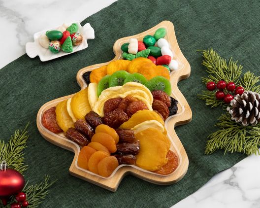 Item 5339 - Christmas Tree Bamboo Cutting Board & Tray - 17oz FREE SHIPPING 40% Save Original Price is $ 110