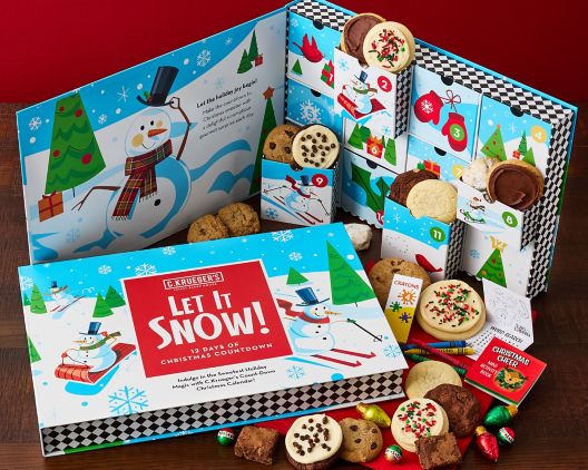 Item 5353 - 12 Days of Christmas Calendar - Cookies & Snacks FREE SHIPPING 30% Save Original Price is $ 99.95