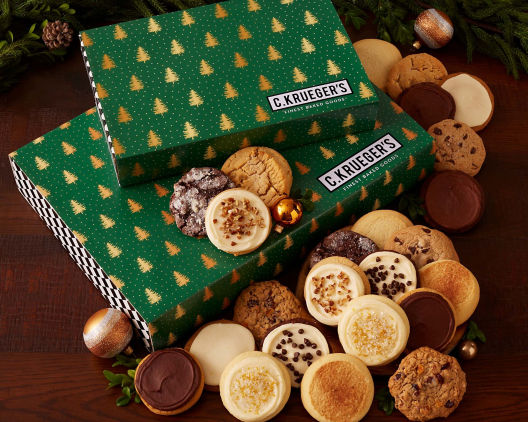 Suggestion - Evergreen Trees Cookie Gift Boxes - 36 ct 