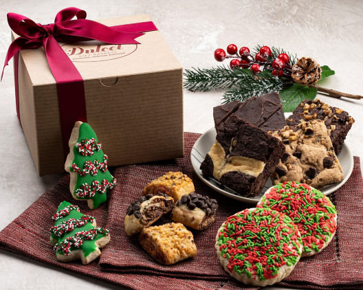 Suggestion - Classic Holiday Festive Kraft Box 