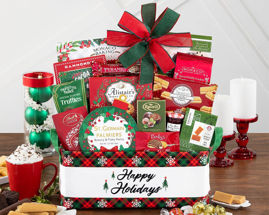 Suggestion - Happy Holidays Gift Basket 