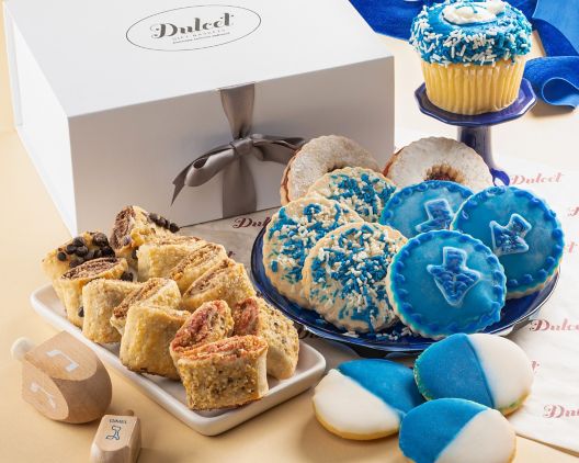 Item 5380 - Gourmet Hanukkah Delight Gift Box FREE SHIPPING