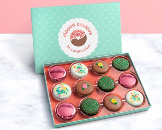 Item 5396 - Celebrate Spring Chocolate Covered Oreos FREE SHIPPING