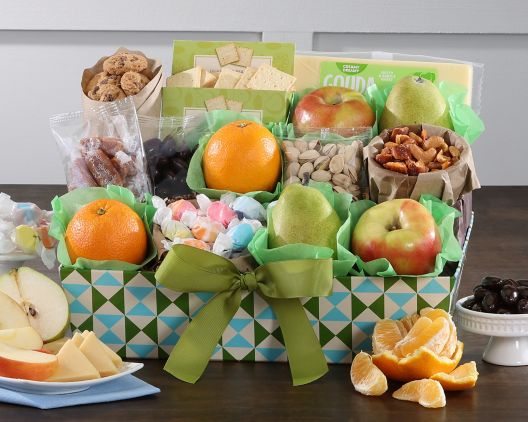 Item 5418 - Deluxe Fresh Fruit, Chocolate and Snacks FREE SHIPPING