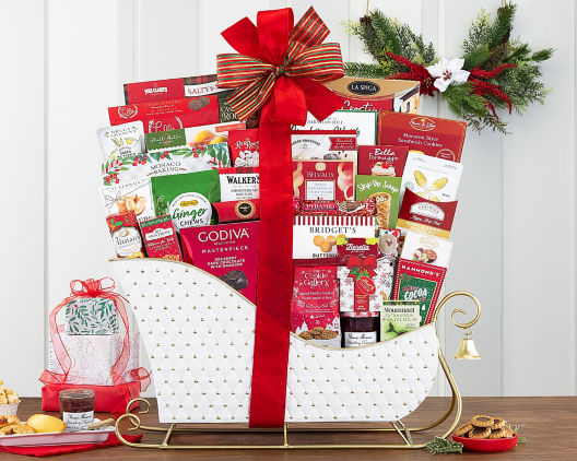 Holiday Sleigh Extravaganza Gift Basket Canada
