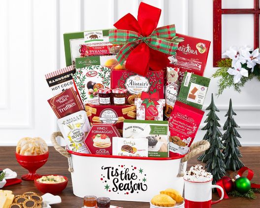 Item 601 - Deck the Halls Gift Basket FREE SHIPPING