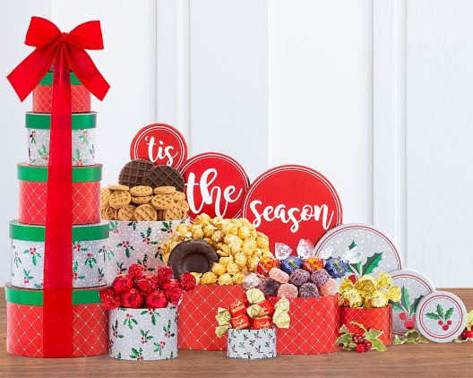Item 6025 - 'Tis the Season Holiday Gift Tower