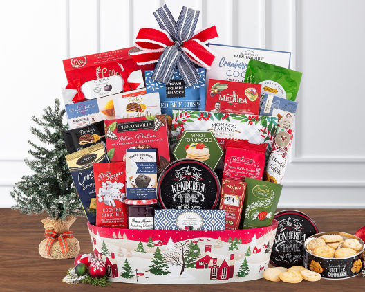 Suggestion - The Festive Gourmet Gift Basket 