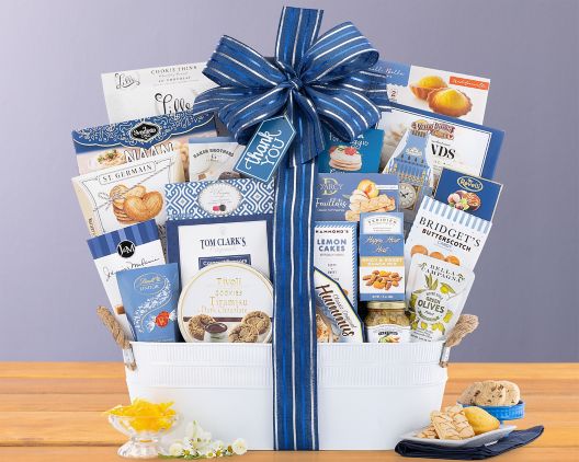 Item 609 - Deluxe Thank You Basket FREE SHIPPING