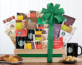 Suggestion - Starbucks Coffee, Tea and Cookie Collection  Original Price is $150