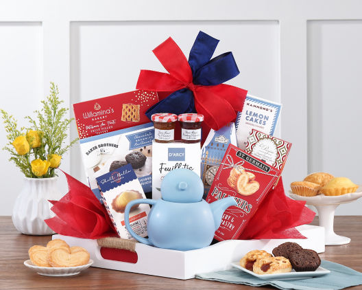 Suggestion - Tea and Snacks Gift Basket  Original Price is $145