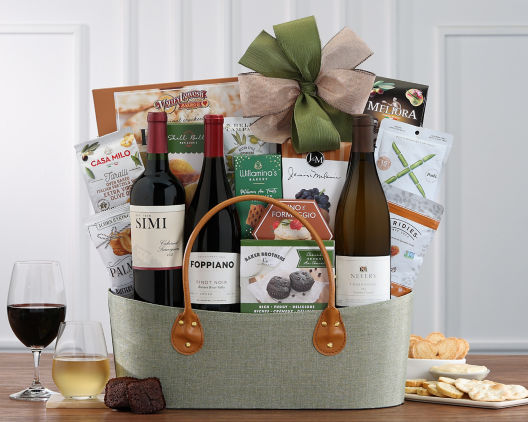 Suggestion - Toast and Treats Red and White Wine Trio  Original Price is $225