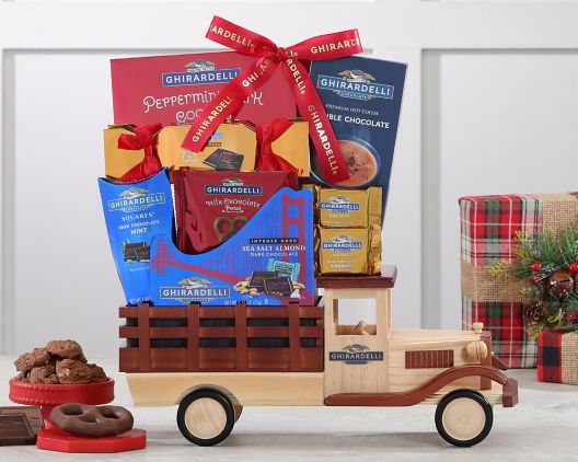 Item 643 - Ghirardelli Vintage Truck - Deluxe Chocolate FREE SHIPPING 45% Save Original Price is $ 150