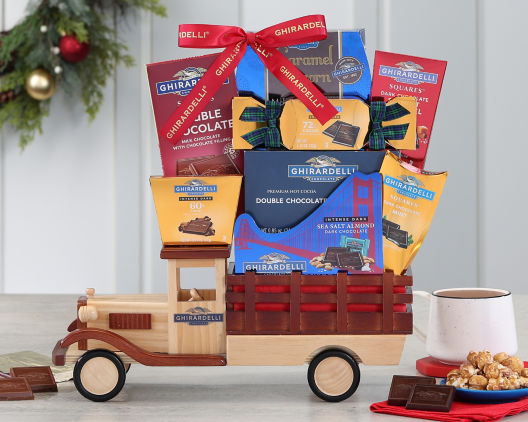 Suggestion - Ghirardelli Vintage Truck - Deluxe Chocolate Gift  Original Price is $150